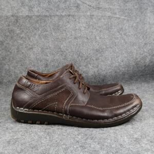 Bull Titan Shoes Mens 41 Casual Sneakers Leather Lace Up Lifestyle Trainer Brown